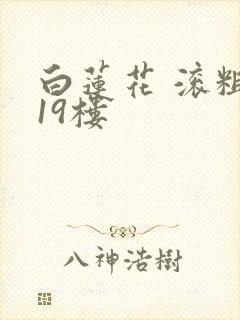 白莲花 滚粗 19楼