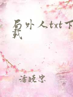 局外人txt下载
