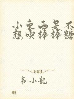 小东西是不是又想吃棒棒糖了