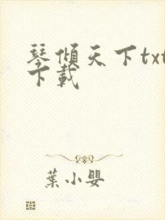 琴倾天下txt下载