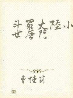 斗罗大陆小说绝世唐门