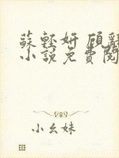 苏轻妍 顾辞笙小说免费阅读