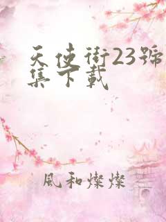 天使街23号全集下载