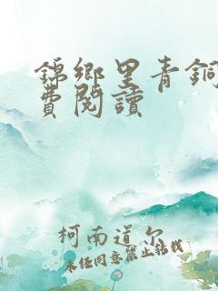 锦乡里青铜穗免费阅读