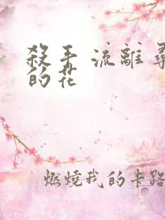 杀手 流离寻岸的花