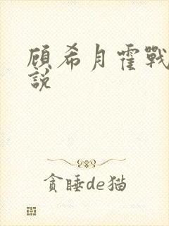 顾希月霍战霆小说