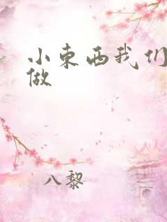 小东西我们厨房做