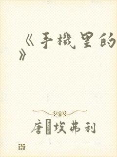 《手机里的秘密》