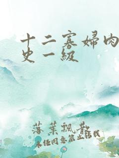 十二寡妇肉床艳史一级