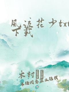 风流花少txt下载