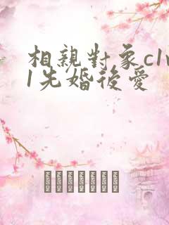 相亲对象c1v1先婚后爱