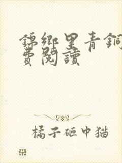 锦乡里青铜穗免费阅读