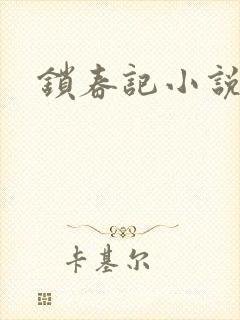 锁春记小说