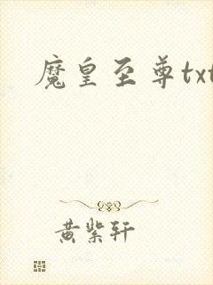 魔皇至尊txt