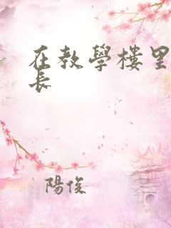 在教学楼里和学长