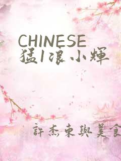 CHINESE猛1浪小辉