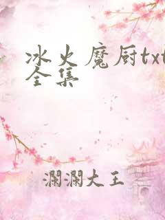 冰火魔厨txt全集