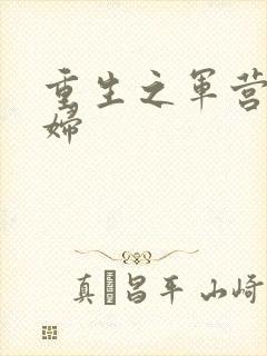 重生之军营小媳妇