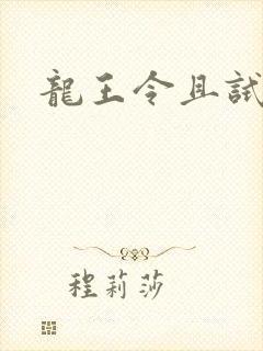 龙王令且试天下