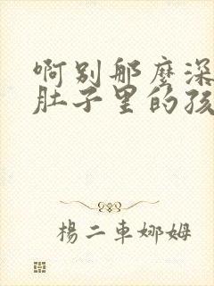 啊别那么深小心肚子里的孩子文轩