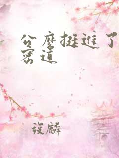 公么挺进了我的密道