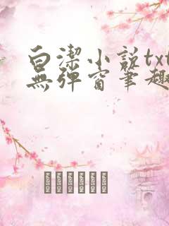 白洁小说txt无弹窗笔趣阁