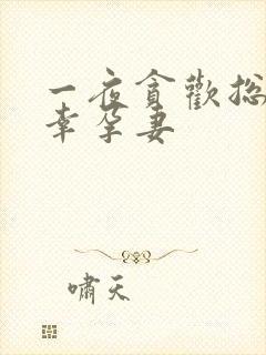 一夜贪欢总裁的幸孕妻