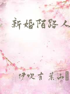新婚陌路人