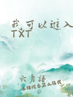 我可以进入你吗TXT
