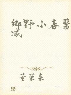 乡野小春医无删减