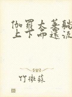 伽罗太华躺在床上下面还流东西