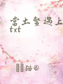 当土鳖遇上海龟txt
