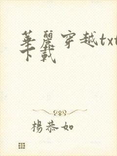 华丽穿越txt下载