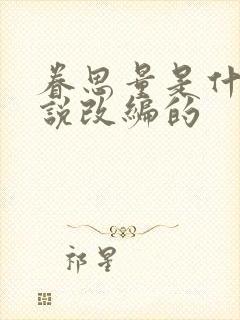 眷思量是什么小说改编的