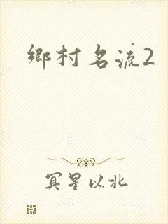 乡村名流2