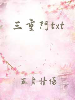 三重门txt