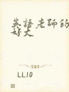 英语老师的兔子好大