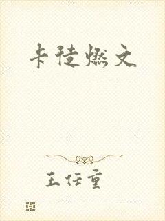 卡徒燃文