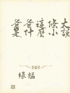 爸爸这条大虫子是什么小说