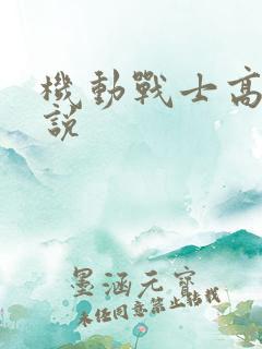 机动战士高达小说