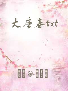 大唐春txt