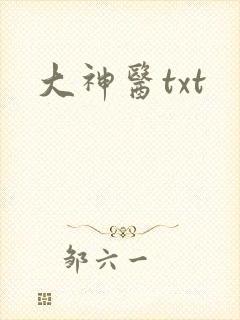 大神医txt