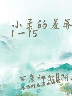 小柔的羞辱日记1一15