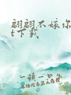 翩翩不嫁你txt下载