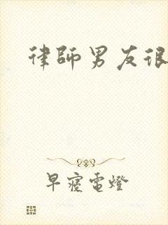 律师男友很难撩