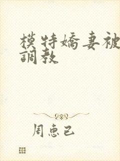 模特娇妻被赵总调教