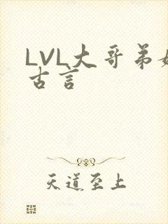 LVL大哥弟媳古言