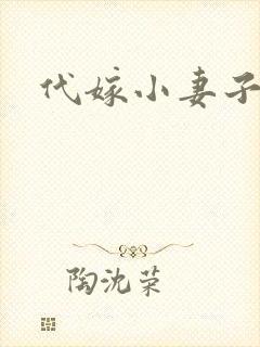 代嫁小妻子