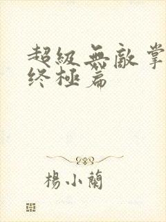 超级无敌掌门人终极篇