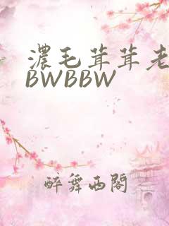 浓毛茸茸老太BBWBBW